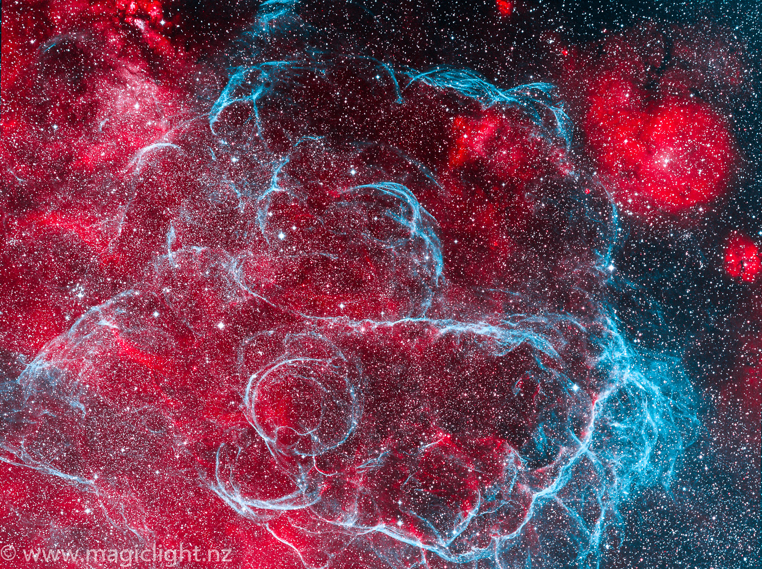 Vela Supernova in HOO
