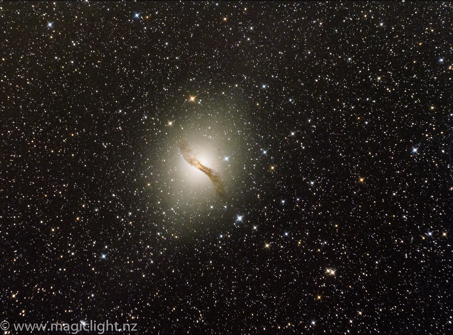 Centaurus A Radio Galaxy<br>12 million light years