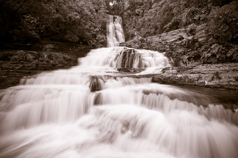 McLeans falls, Catlins 2009