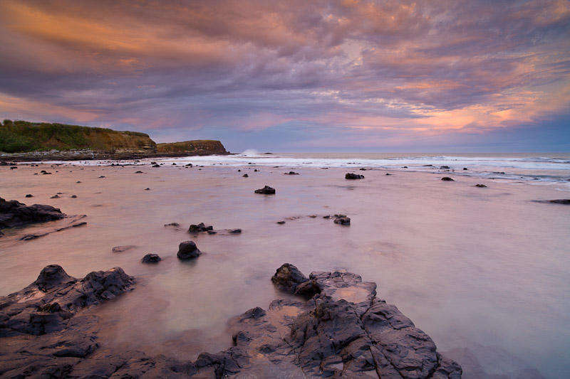 Curio bay Sunset 2, 2011