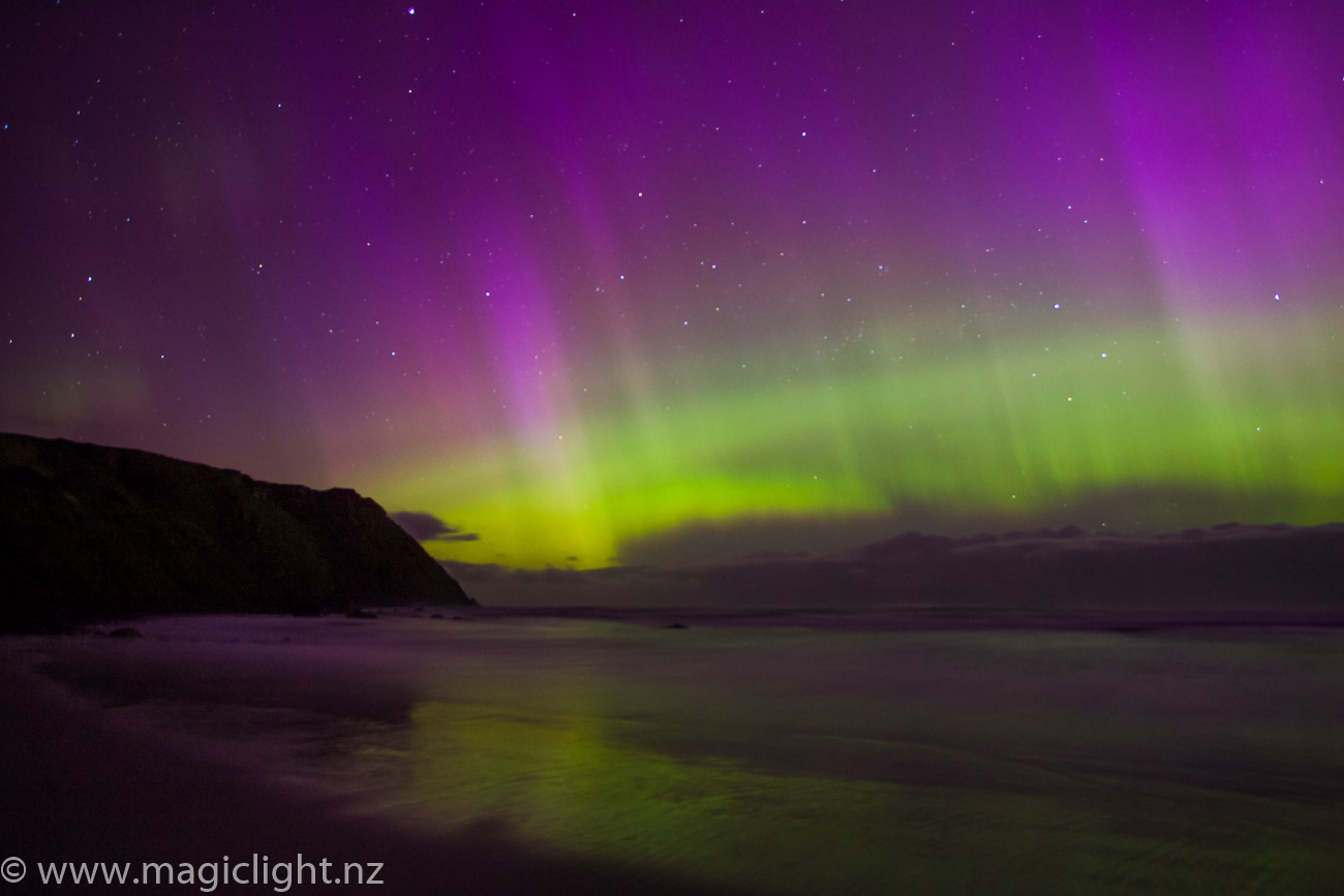 Blackhead Aurora Australis, Dunedin 2004