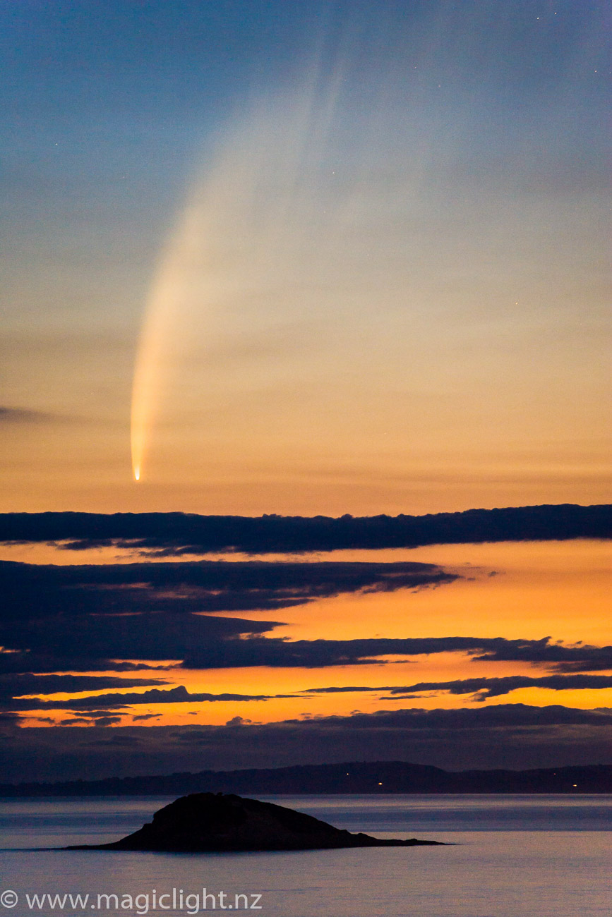 Comet McNaught 1, Dunedin 2007