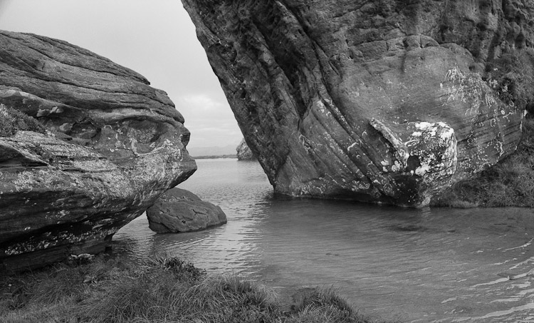 Rocks in Tarn, Hump Ridge 2008