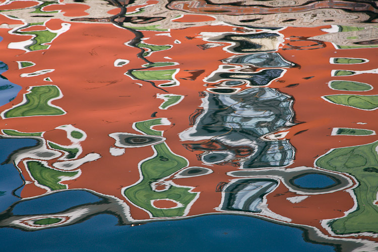 Reflections, Burano 2010