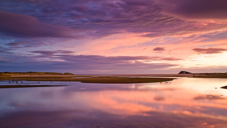Green Island under Nor West Sky, Dunedin 2010