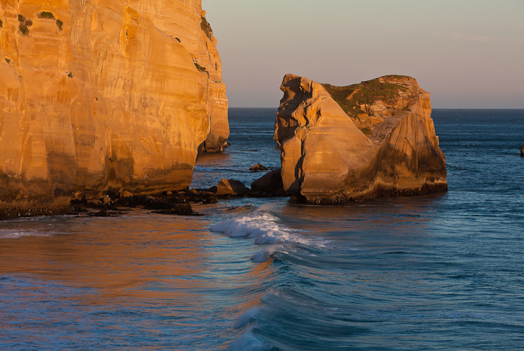 Sunset, Tunnel Beach Dunedin  2009