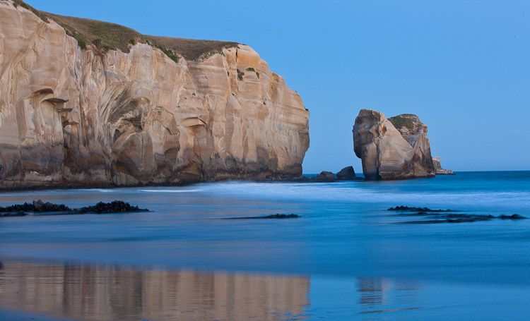 Evening Cliffs 2, Tunnel Beach Dunedin 2009