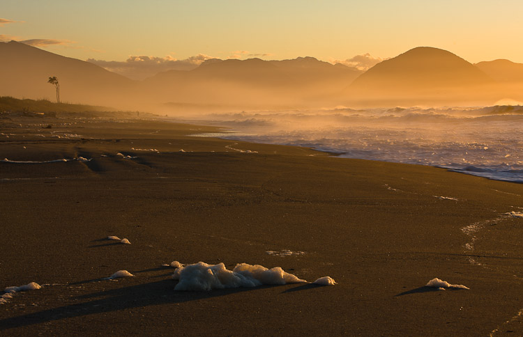 Foam Beach, South Westland 2008